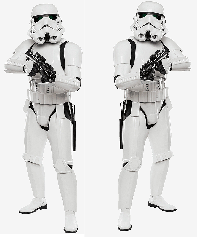 Boneco Star Wars New Hope Stormtroopers Hot Toys Vader Geek 1/6