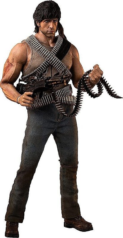 Boneco Rambo First Blood John Rambo 1/6 ThreeZero Geek - PLANET