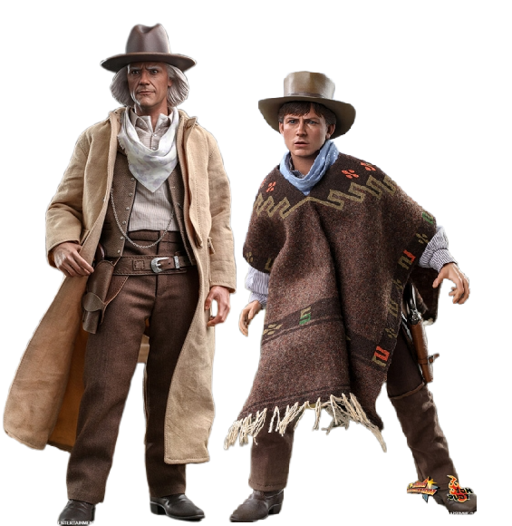 Hot Toys Back to the Future 1/6 Marty McFly & Dr Brown - PLANET