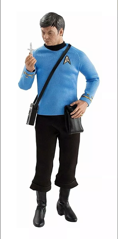 Boneco Dr. Leonard Bones Mccoy Star Trek - Tos Qmx - Escala 1:6 Jorna ...