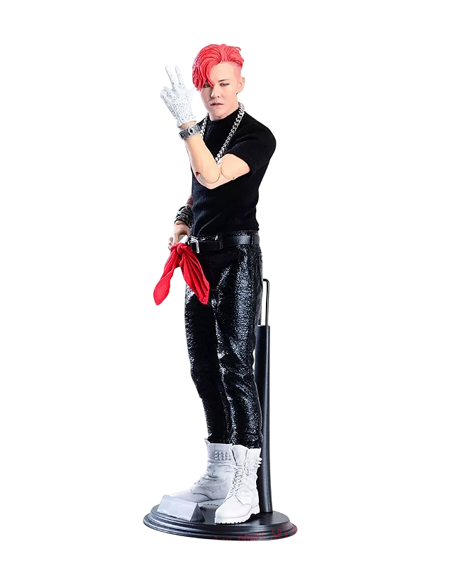 Boneco Cantor Coreano Kwon Ji Yong Sh toys Big Bang G-dragon Banda