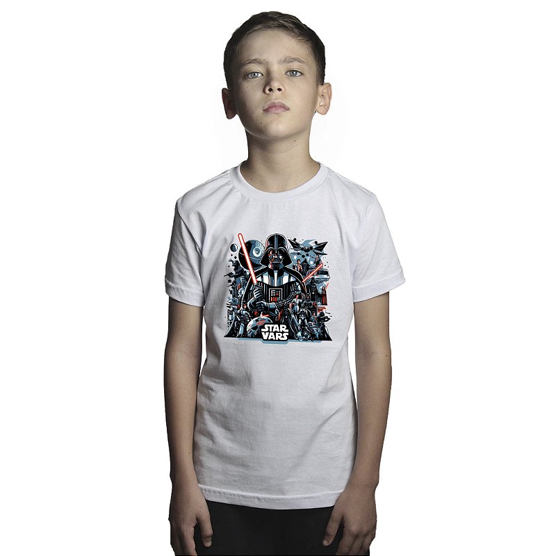 Camiseta Infantil Darth Vader