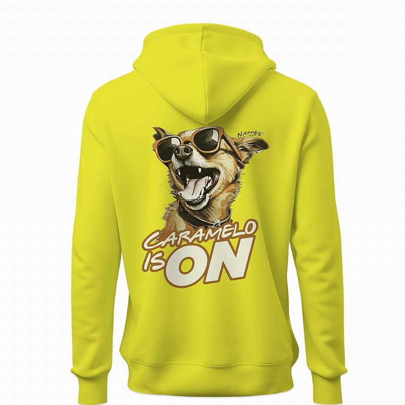 Blusa de Moletom Estampado Cachorro Caramelo is on Coleção Abrigo Nappes