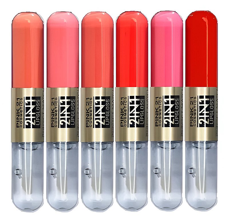 Lip gloss perfect match 2 em 1 Pink 21 - TM Makeup