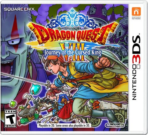 Dragon Quest VIII Journey Of The Cursed King - Nintendo 3DS - Carvalho Games