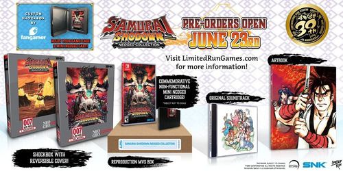 Samurai Shodown Shockbox Gold Edition (2500 Pcs) – Nintendo Switch – Occasion
