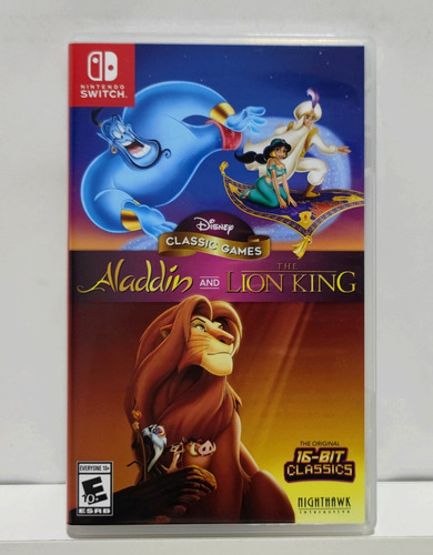 Jogo Disney Classic Games: Aladdin E O Rei Leão Disney - PlayStation 4 :  : Games e Consoles