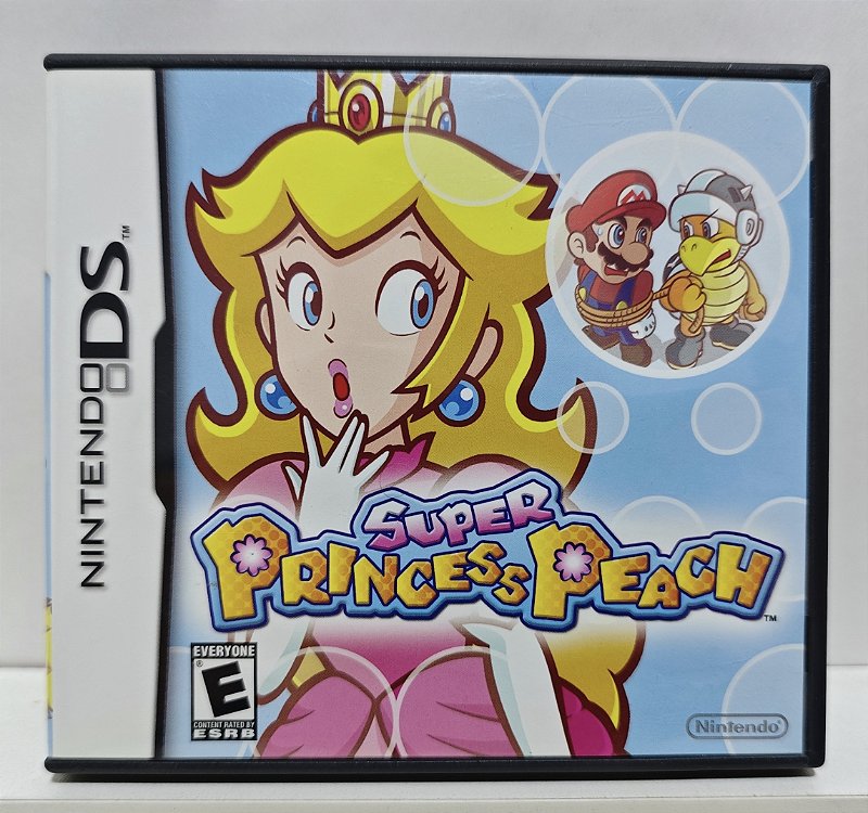 Super Princess Peach - Nintendo DS - Semi-Novo - Carvalho Games
