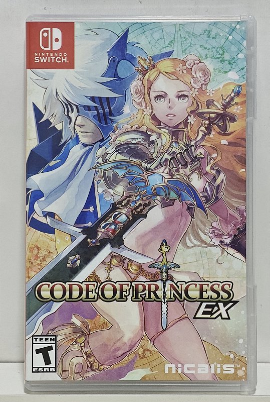Code Of Princess Ex - Nintendo Switch - Semi-Novo - Carvalho Games