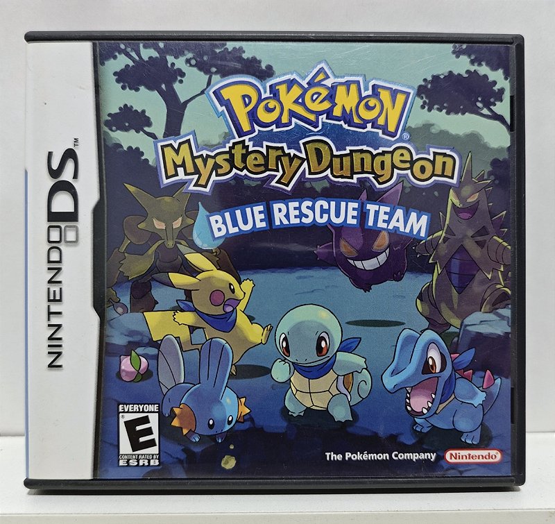 Pokemon Mystery Dungeon: Blue Rescue Team - Nintendo DS - Semi-Novo ...