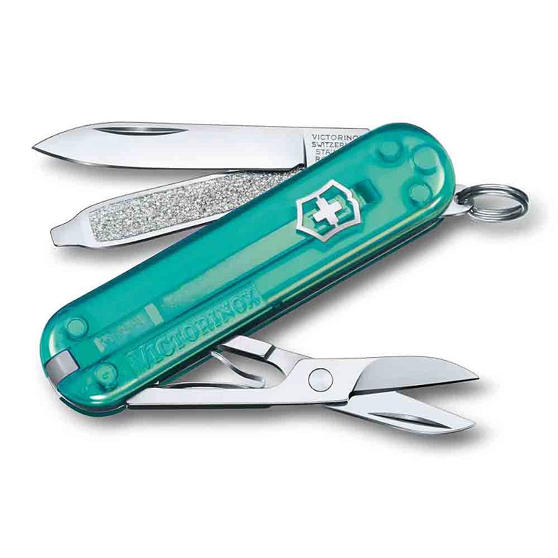Canivete de Bolso Pequeno Victorinox Classic SD Translúcido - Viajante ...