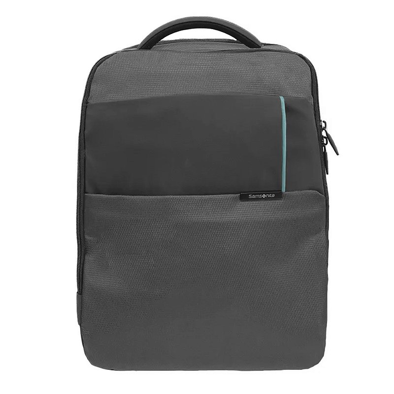 Mochila Samsonite Para Laptop Qibyte Cinza Viajante Moderno