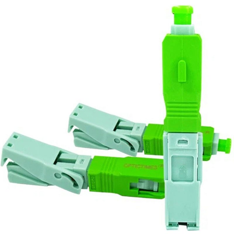 Conector Óptico Sc/apc Click Optictimes - WRJ Distribuidora