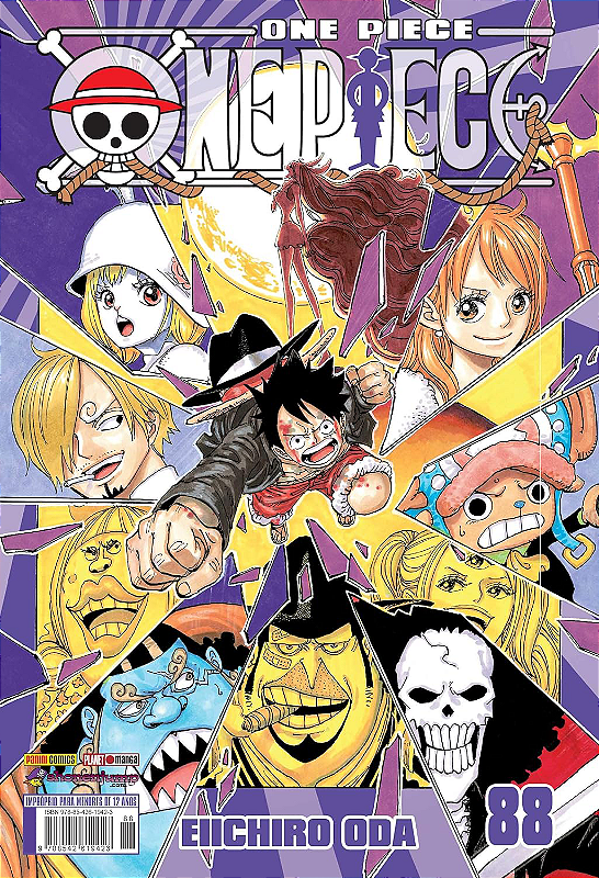 Mangá One Piece Vol. 88 - Eiichiro Oda (Em Português) + 1 Brinde