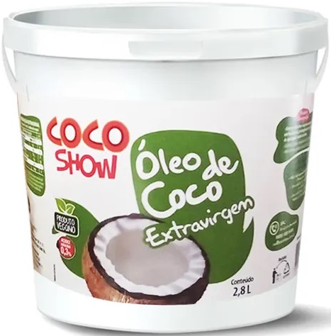 Óleo de Coco Extravirgem Coco Show - Bela Cerealista