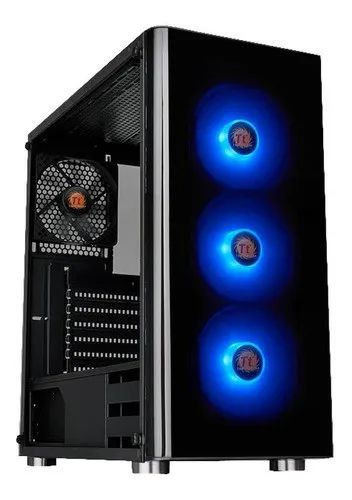 Gabinete Thermaltake V200 TG RGB Lateral Vidro Temp CA-1K8-00M1WN
