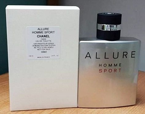 Tester Allure Homme Sport Chanel Eau de Toilette - Perfume Masculino -  Perfume Importado Original | Loja Online em Promoção
