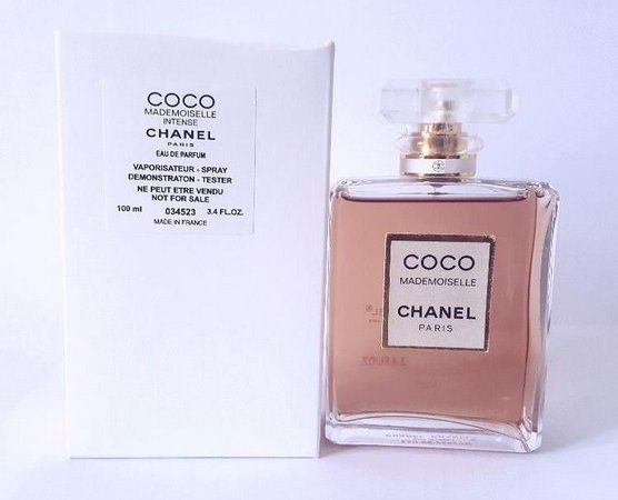 Tester Coco Mademoiselle Intense Eau de Parfum Chanel - Perfume Feminino  100 ML - Perfume Importado Original