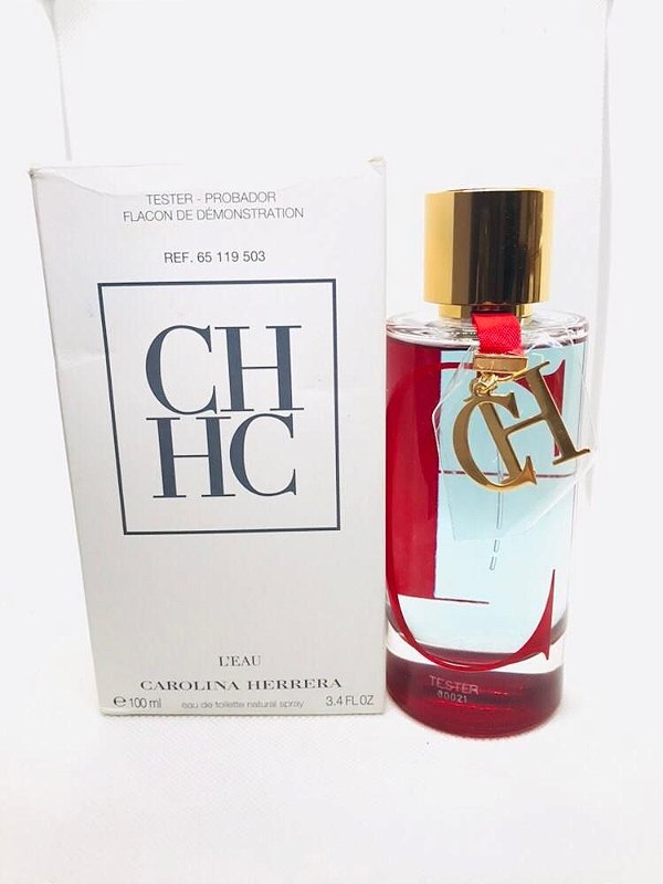 Téster CH L'eau Carolina Herrera Eau de Toilette - Perfume Feminino 100 ML  - Perfume Importado Original | Loja Online em Promoção