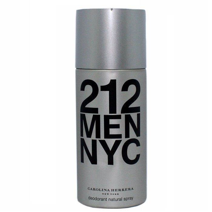 Desodorante 212 Men Nyc Carolina Herrera - Desodorante Masculino 150 ml -  Perfume Importado Original | Loja Online em Promoção
