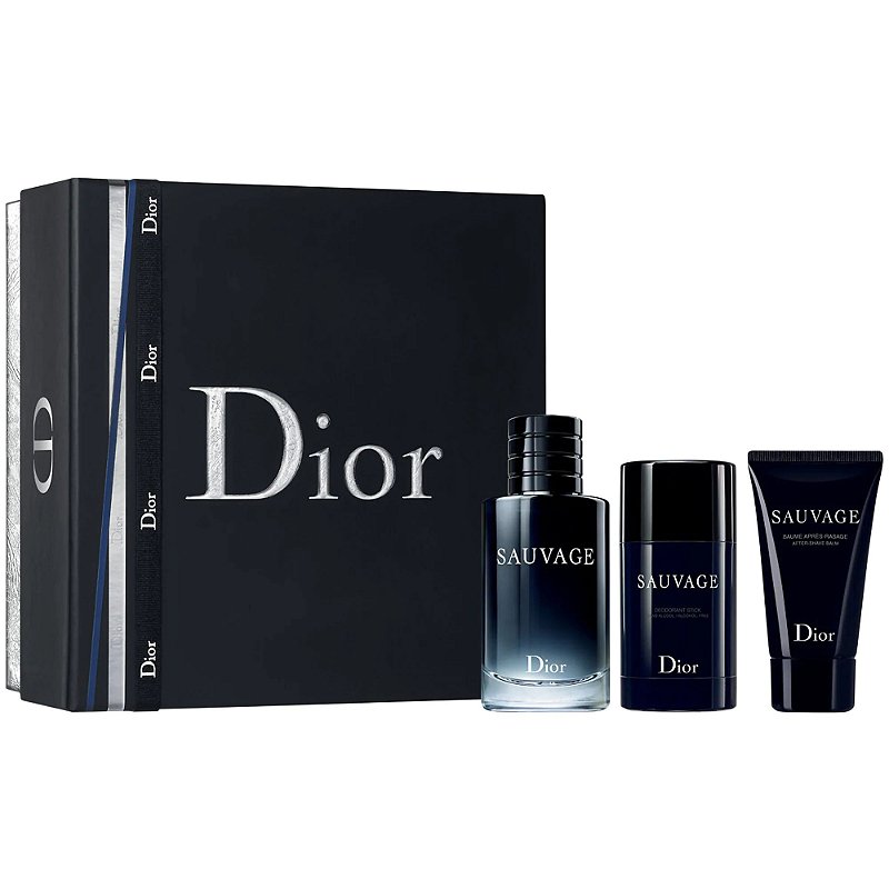 Kit L'homme Prada (Perfume 50ml + Desodorante + Pós Barba