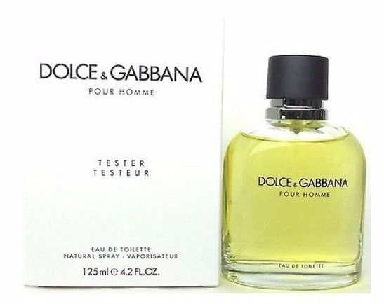 Tester Dolce & Gabbana Pour Homme Dolce & Gabbana - Perfume Masculino - Eau  de Toilette 125 ML - Perfume Importado Original | Loja Online em Promoção