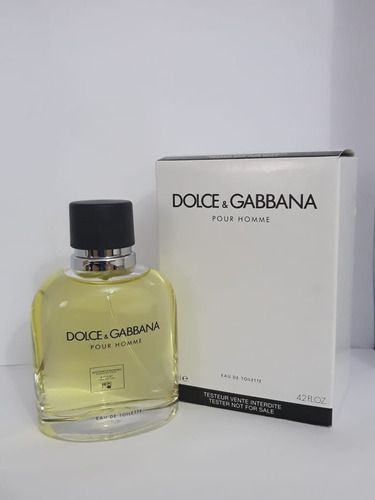 Tester Dolce Gabana Pour Homme 125 Ml Perfume Masculino - Perfume Importado  Original | Loja Online em Promoção