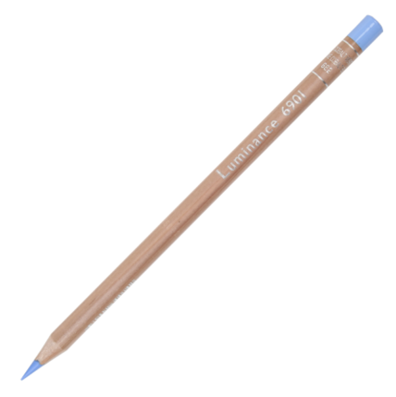 Caran d'Ache Luminance 6901 Colored Pencil 660 Middle Cobalt Blue