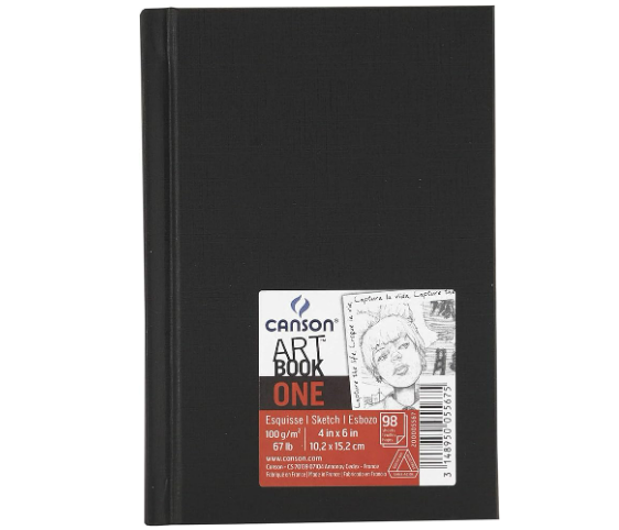 MR.G First solo Art book&直筆:rough copy Caderno Canson A6 100g Sketchbook Capa Dura ArTBook One 98 Folhas