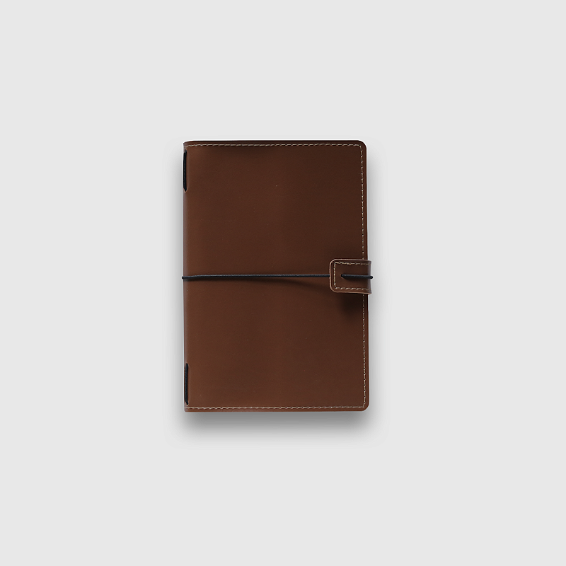 Capa Midori de Couro Sintético 14x21 Folk Books - Caramelo - Casa