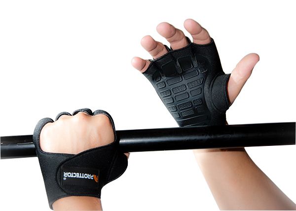 Luva de Musculação Fitness Gel - Prottector - Nocaute Suplementos | Força e  Saúde