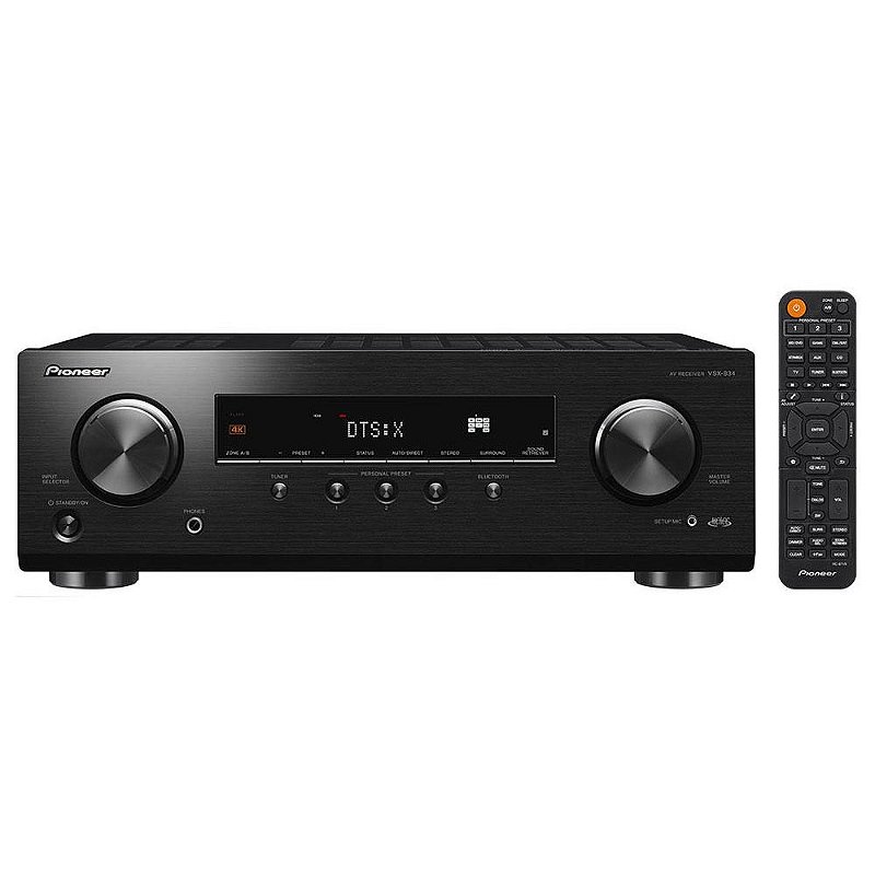 Receiver 4K UHD 7.2 Canais de 80w Zona B Pioneer VSX-834 - Brug