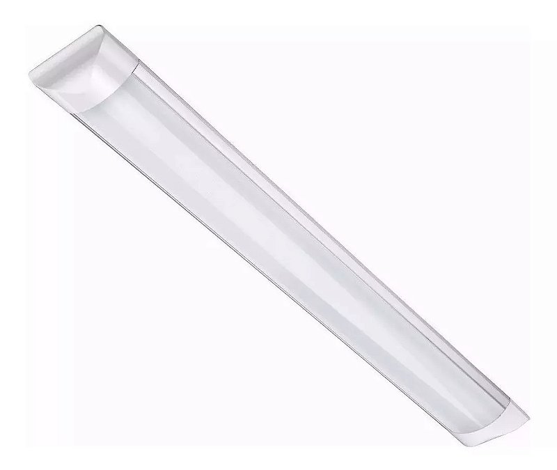 Luminária Tubular LED Slim 40W 120CM Branco Frio - Top.e