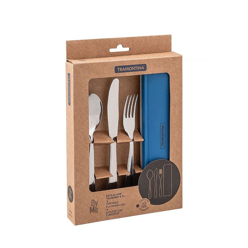 Kit Restaurante 16 Talheres Garfos Tramontina Buffet + Nota - Guligule Shop