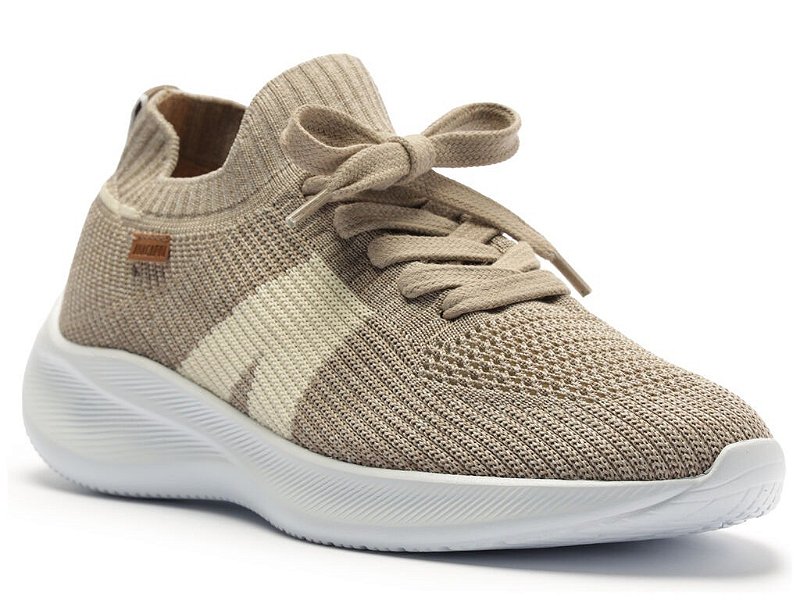 TENIS ANA CAPRI KNIT SPORTY NEW ANA CINZA CINZA - Lojas Trend