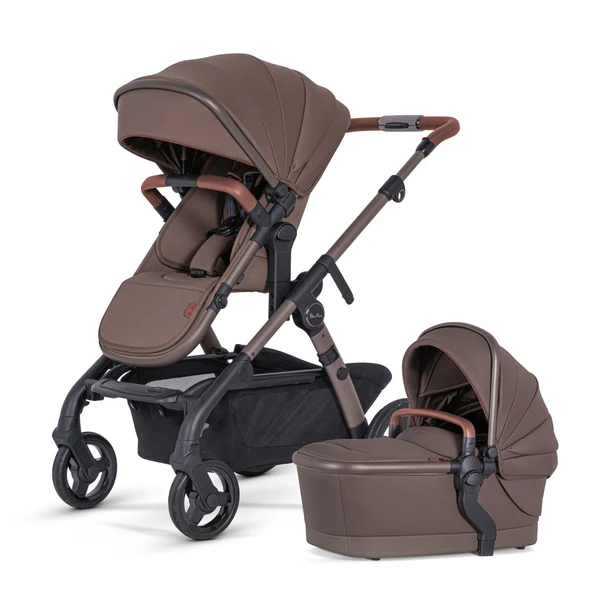 Silver Cross Wave 3 Carrinho com Moisés Caramel - JH Baby Store