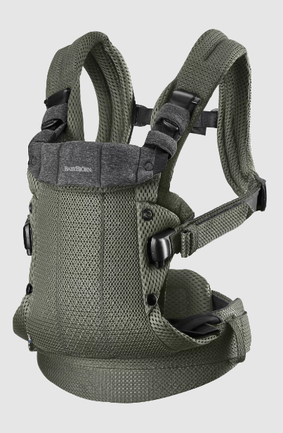 BabyBjorn Baby Carrier Harmony Dark Green 0-3 anos, Malha 3D
