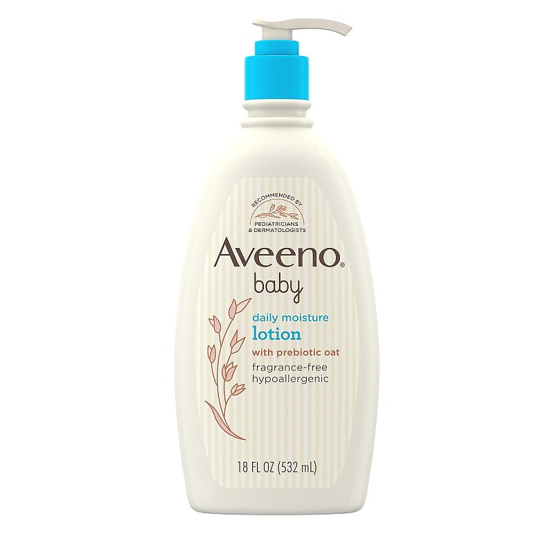 Aveeno Baby Daily Moisture Loção Loção Hidratante 532ml - JH Baby