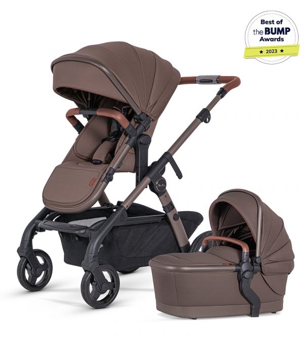 Carrinho de Bebê Wave 3 Silver Cross - Caramelo - JH Baby Store