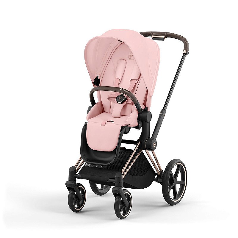 Cybex Carrinho Priam4 Rose Gold Peach Pink - JH Baby Store | Loja