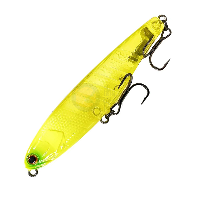 Leurre Jackall Bonnie 85 – Flottant, Silencieux, Bone Silver, 85mm (9968)