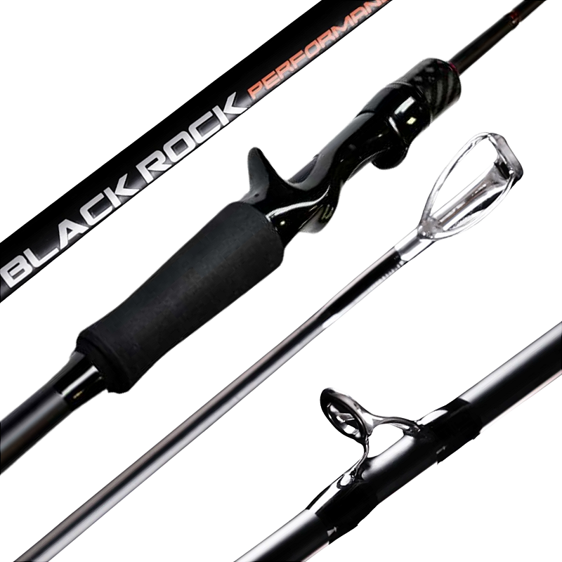 igurei　BLACK ROCK FISH/BR-105ULK Vara Monster Black Rock 5´8 (1,73m) 8-17lbs - Carretilha - ILHA DA