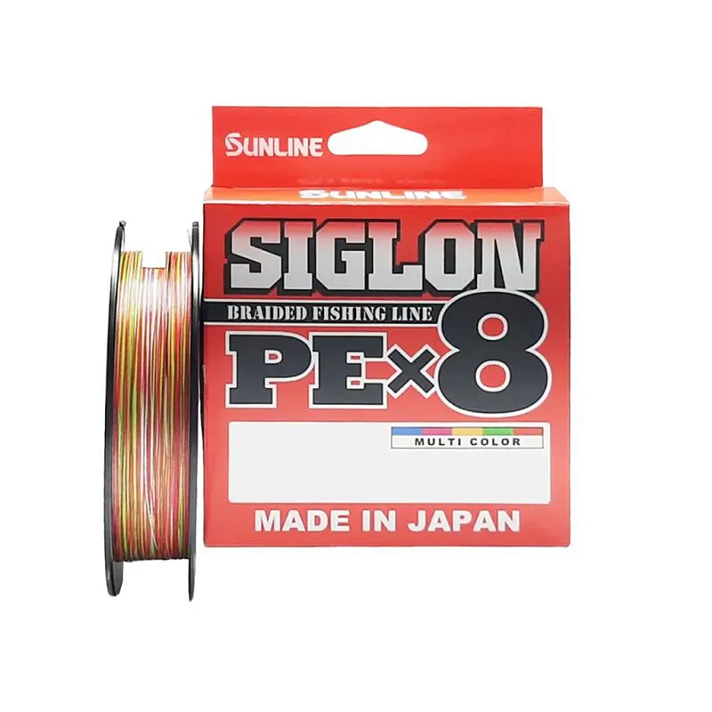 Linha Sunline Siglon PE x8 - 300m - Multi Color - ILHA DA PESCA
