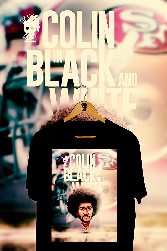 Camiseta Colin Kaepernick – Estampa Ativista