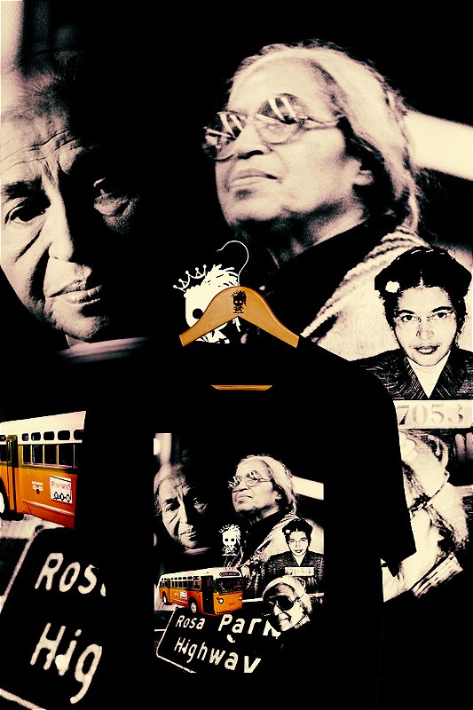 Camiseta Rosa Parks – Estampa Ativista