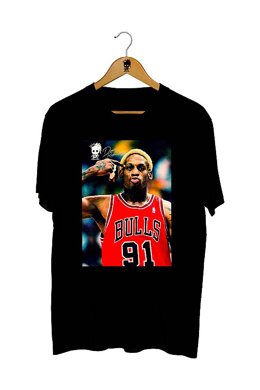 Camiseta Dennis Rodman Vermelha