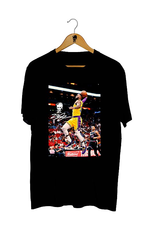 Camiseta Lebron James Enterrando