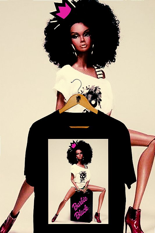 Camiseta Barbie Black