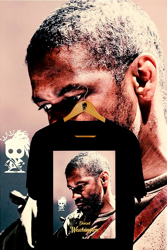 Camiseta Denzel Washington, The Book of Eli