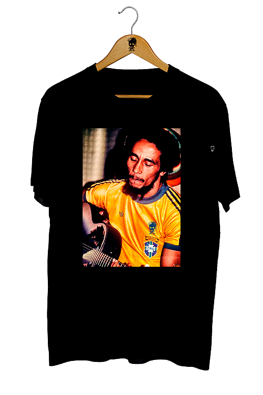 Camiseta Bob Marley Brasil